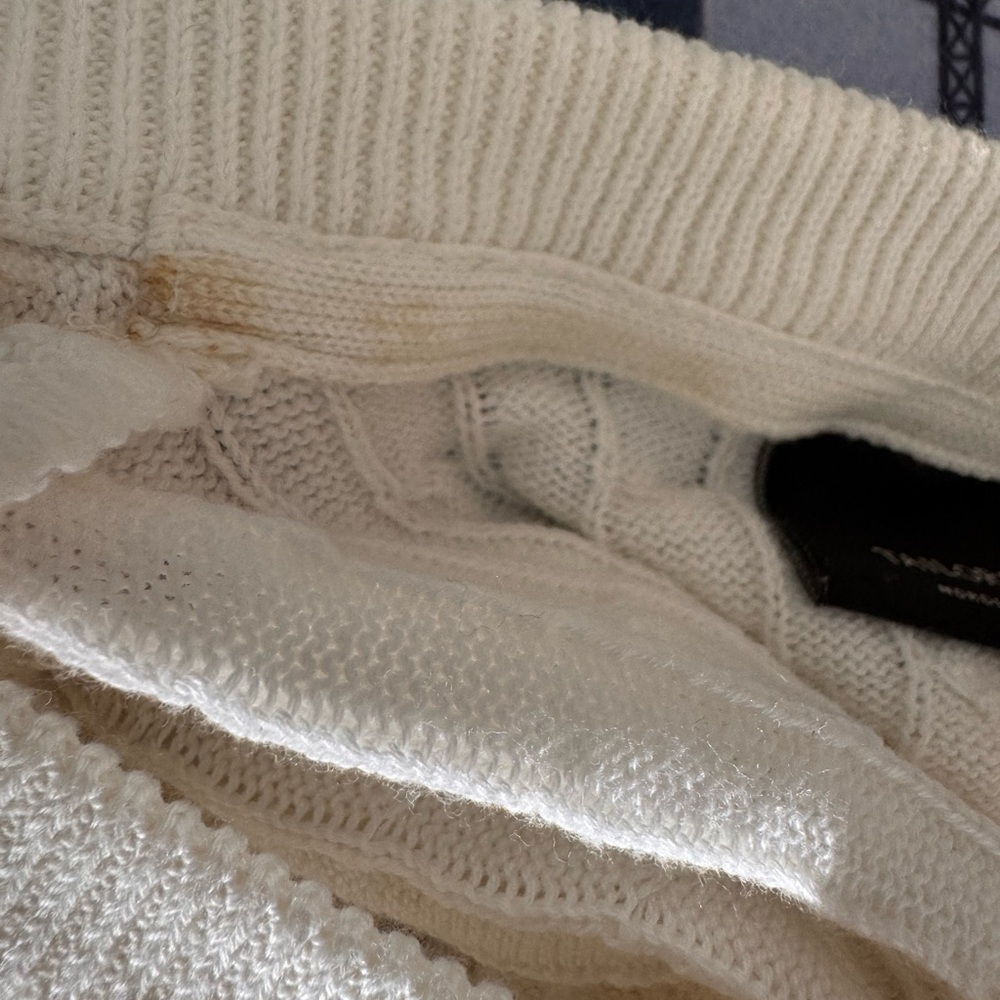 Tailored Originals Nordic and Modern Living Cable Knit Pullover Medium neutral - Picture 5 of 5